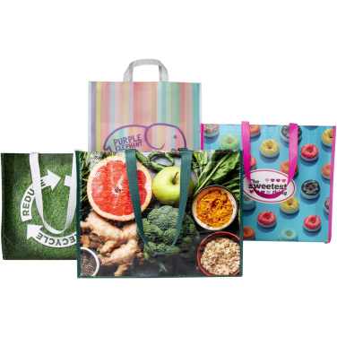 Logo trade advertising products picture of: Laminated totes sample box