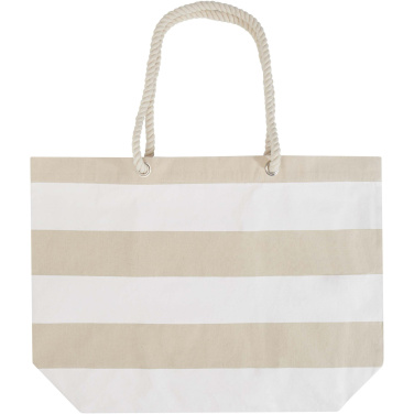 Logotrade promotional item image of: Florida 270 g/m² GRS recycled beach tote bag 18L
