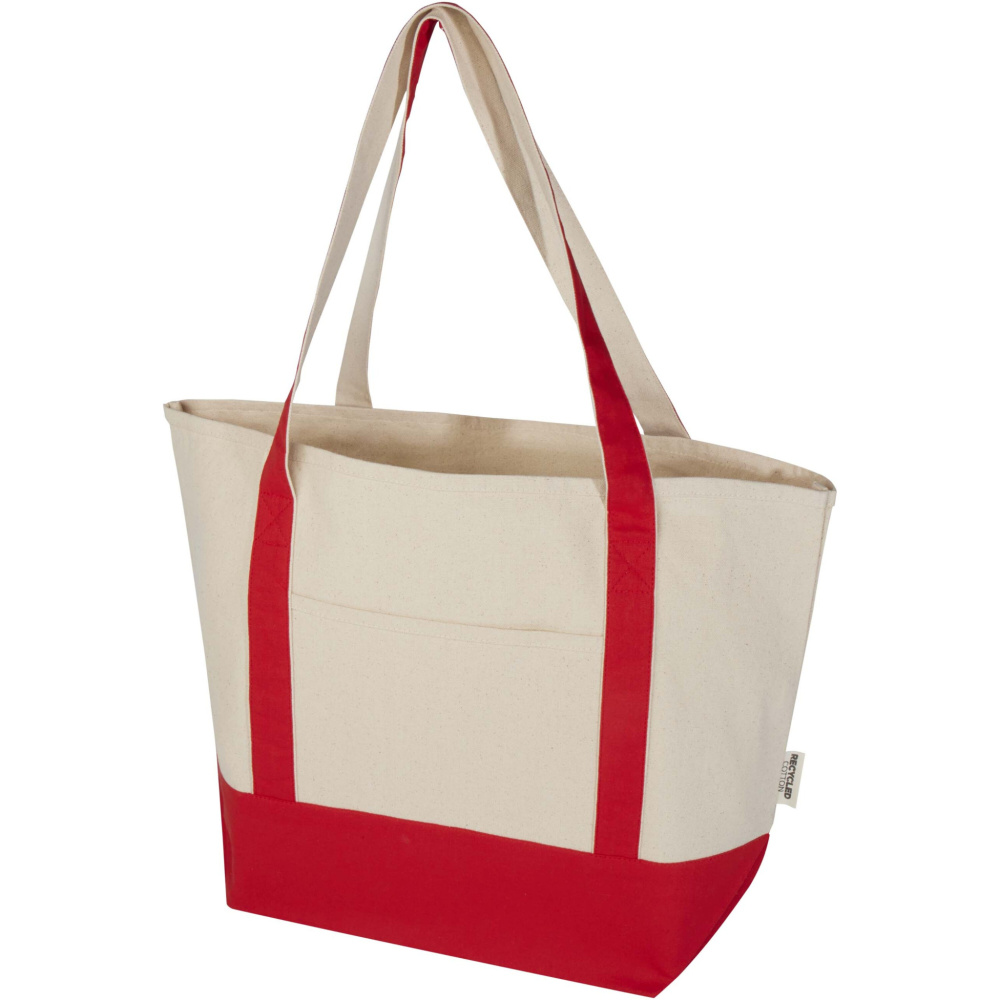 Logo trade business gift photo of: Sam 320 g/m² GRS recycled cotton tote bag