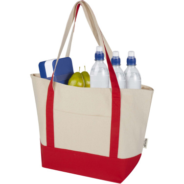 Logo trade promotional merchandise image of: Sam 320 g/m² GRS recycled cotton tote bag