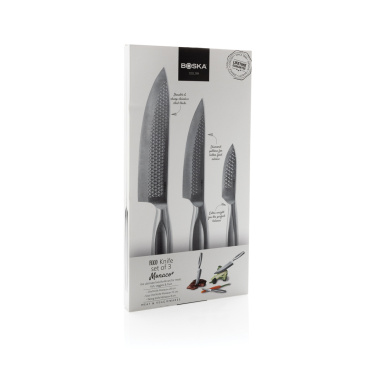 Logo trade business gifts image of: BOSKA Kitchen Knives Monaco+, set of 3