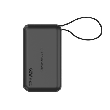 Logo trade advertising products image of: Urban Vitamin Eureka hybrid GANcharger 10000mah powerbank65W