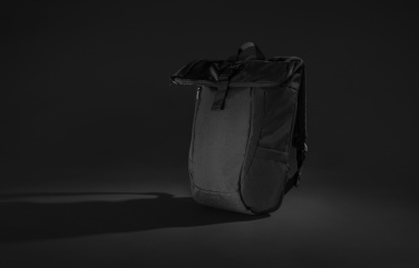 Logo trade promotional item photo of: Swiss Peak Aware™ RPET Leonard 15.6 inch laptop backpack