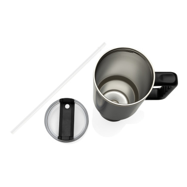 Logo trade promotional merchandise picture of: Stadley RCS recycled steel tumbler 1200ML