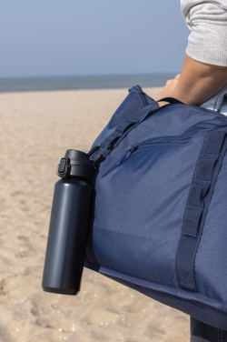 Logo trade promotional giveaway photo of: Via RCS Re-steel lockable sport bottle 600ML