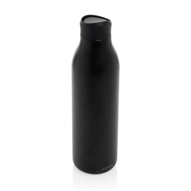 Logo trade corporate gifts image of: Avira Alok RCS re-steel 360 waterbottle 600ML