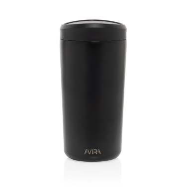 Logo trade promotional merchandise image of: Avira Alix RCS re-steel click tumbler 400ML