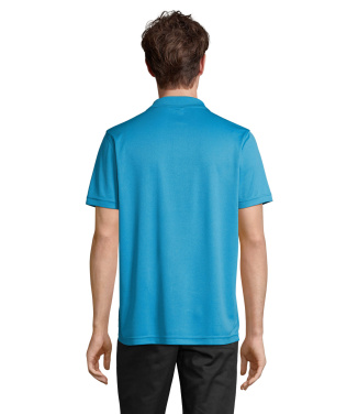 Logo trade business gifts image of: PITCHER UNISEX POLO