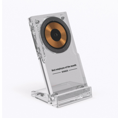 Logo trade promotional giveaways picture of: Magcharge 15W magnetic wireless charging stand