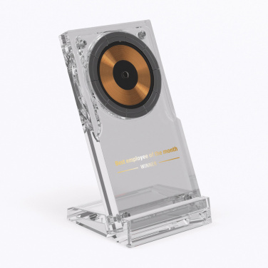 Logotrade promotional merchandise picture of: Magcharge 15W magnetic wireless charging stand