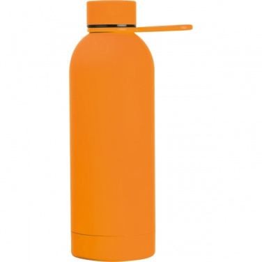 Logo trade promotional merchandise picture of: Stainless steel bottle Ostrava