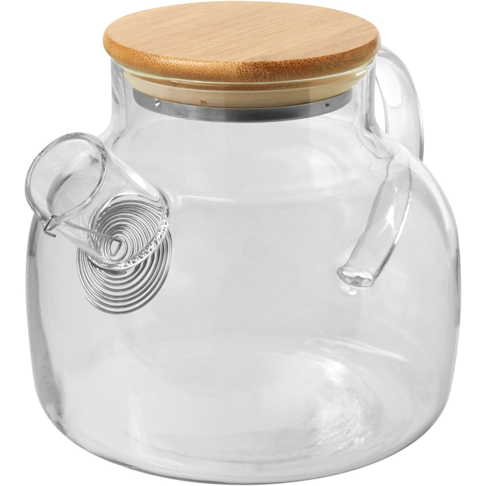 Logo trade corporate gifts image of: Zen tea pot with strainer and bamboo lid