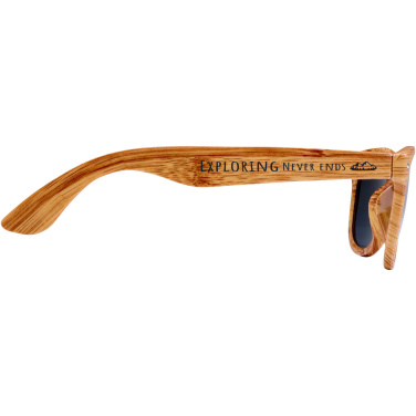 Logo trade advertising products image of: Mira wood-look sunglasses