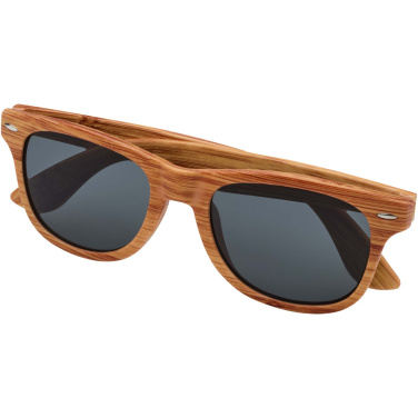 Logo trade promotional merchandise photo of: Mira wood-look sunglasses