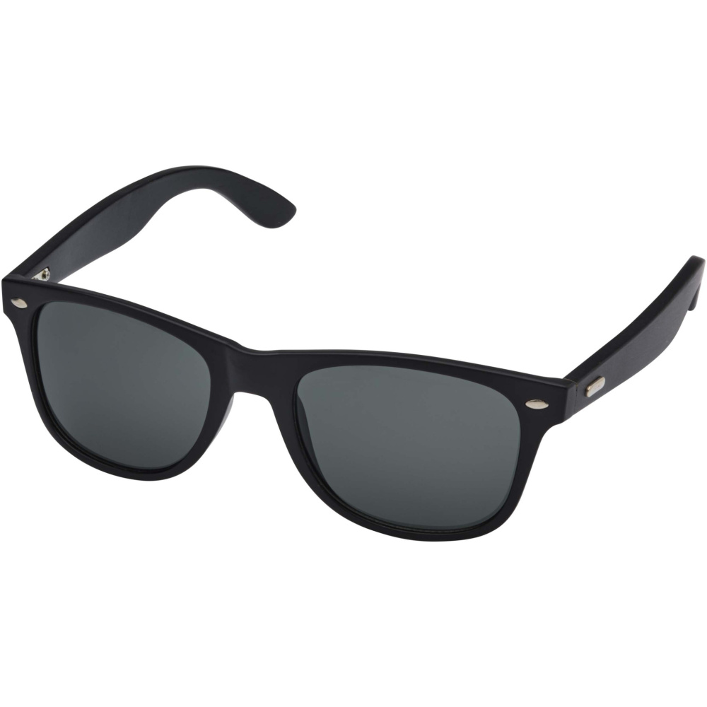 Logotrade corporate gift image of: Arlo bamboo sunglasses with black coating
