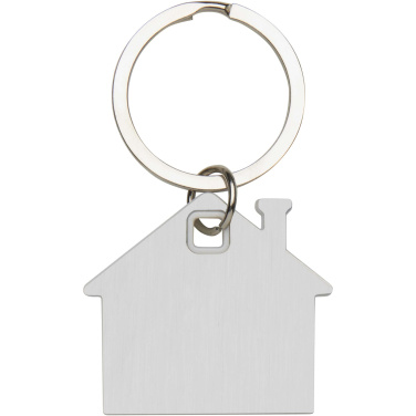 Logotrade promotional merchandise photo of: Nook house-shaped keychain
