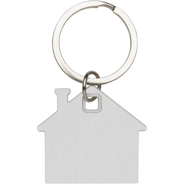 Logotrade promotional products photo of: Nook house-shaped keychain