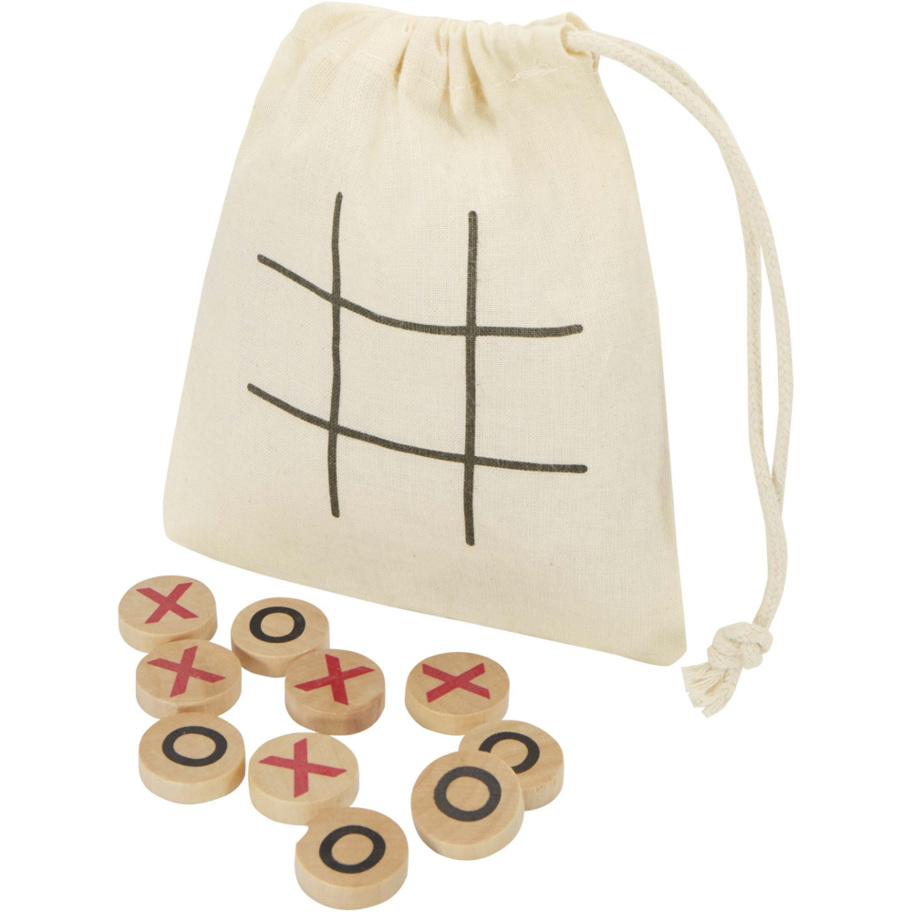 Logotrade advertising products photo of: Whorl wooden tic, tac, toe game