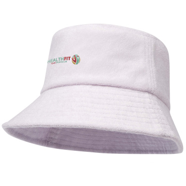 Logotrade promotional gift picture of: Melo GRS recycled terry sun hat