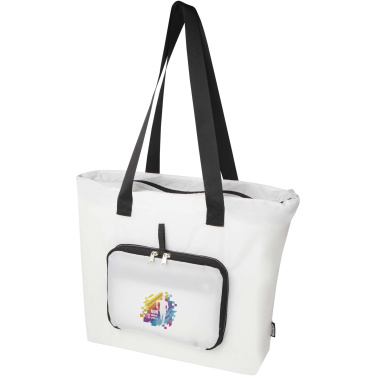 Logotrade promotional merchandise image of: EcoFold RPET foldable tote bag 16L