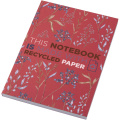 Novella Austen A5 recycled soft cover notebook - 100 sheets, Red