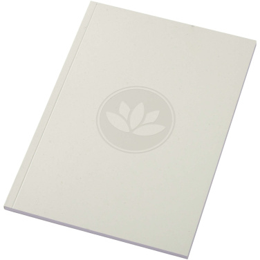 Logo trade promotional merchandise picture of: Novella Austen A5 recycled soft cover notebook - 50 sheets