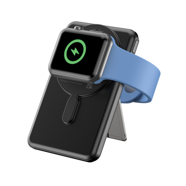 Logotrade advertising products photo of: Urban Vitamin Redwood 5in1 5000mah 20W PD magnetic powerbank