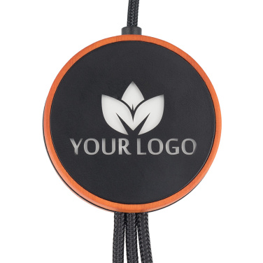 Logotrade promotional product image of: Big cable 4in1 with illuminated logo - i5w