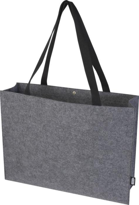 Logotrade promotional merchandise image of: Felta GRS recycled felt gusset tote bag 20L