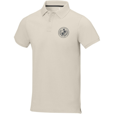 Logo trade corporate gifts picture of: Calgary short sleeve men's polo