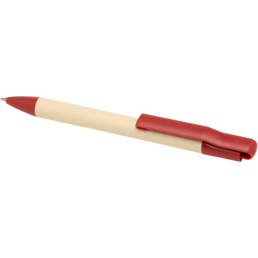 Logotrade promotional items photo of: Liliana sugarcane paper ballpoint pen (blue ink)