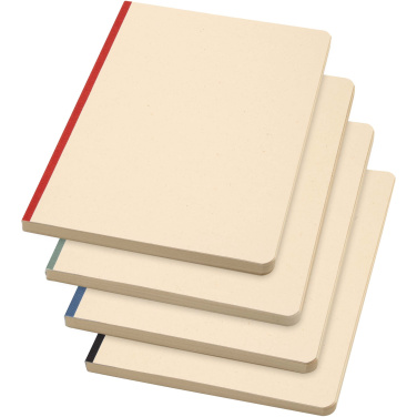 Logotrade promotional item image of: Liliana A5 sugarcane and RPET soft cover notebook