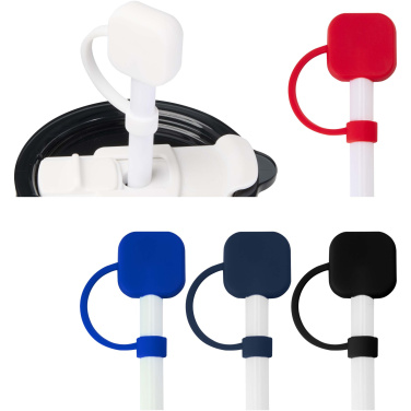 Logo trade business gifts image of: Sip silicone straw cover