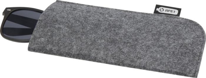Logotrade promotional items photo of: Felta GRS recycled pouch for glasses