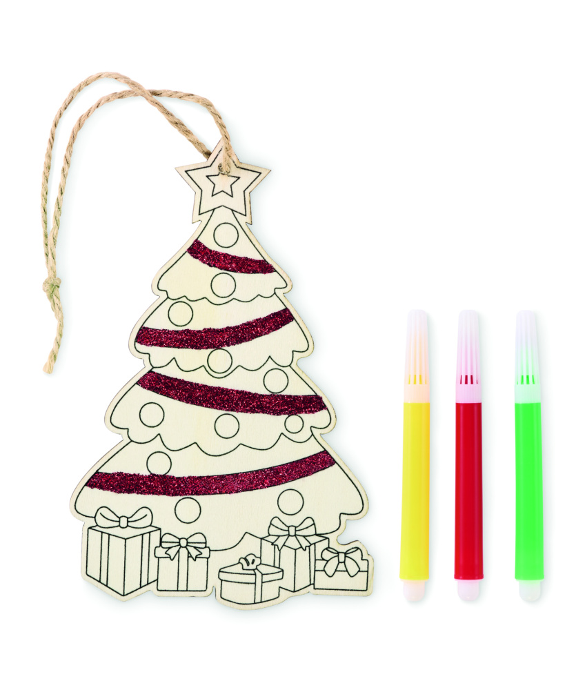 Logotrade advertising products photo of: Christmas tree ornament