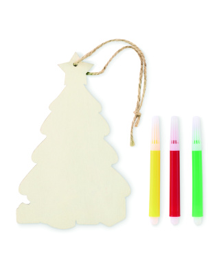 Logotrade promotional products photo of: Christmas tree ornament