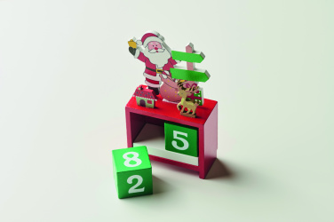 Logo trade promotional products image of: Christmas countdown calendar