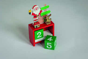 Logo trade promotional merchandise photo of: Christmas countdown calendar