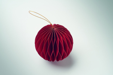 Logotrade promotional giveaway picture of: Foldable  XMAS bauble hanger