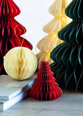 Logotrade business gift image of: Christmas paper tree hanger