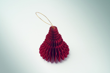 Logotrade advertising products photo of: Christmas paper tree hanger