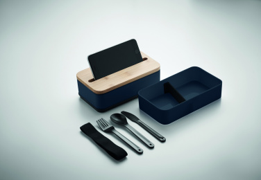 Logo trade promotional products image of: Recycled PP lunch box