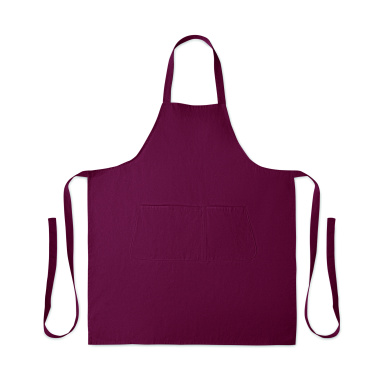 Logo trade promotional giveaway photo of: Organic cotton apron 240 gr/m²