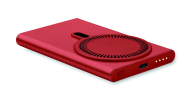 Logo trade business gifts image of: Wireless charger power bank