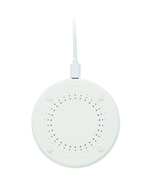 Logotrade promotional products photo of: Cork wireless charger 15W