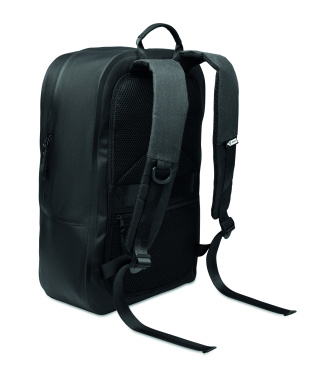 Logo trade promotional products picture of: 300D RPET computer backpack