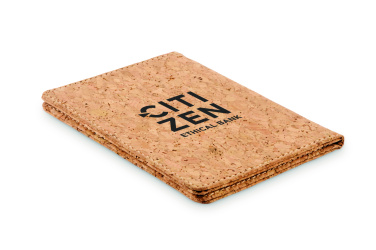 Logo trade advertising products image of: Cork passport holder