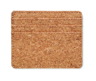 Logo trade promotional giveaways picture of: Cork cardholder with RFID