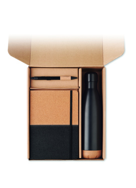 Logo trade promotional merchandise picture of: 3 piece gift set in box