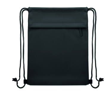 Logotrade promotional giveaway image of: Drawstring bag in 600D RPET